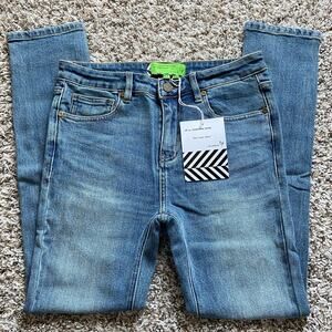Sandrine Rose X Free People Skinny Jean Women's 27 Vintage Wash Stretch Denim